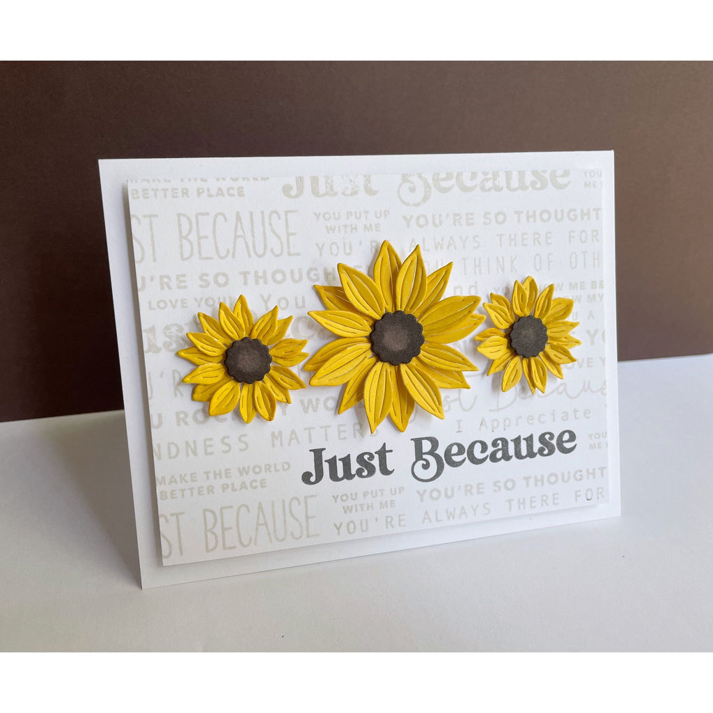 Simon Says Stamp Rustic Layering Flower Wafer Dies s930 Stamptember Just Because Card | color-code:ALT08