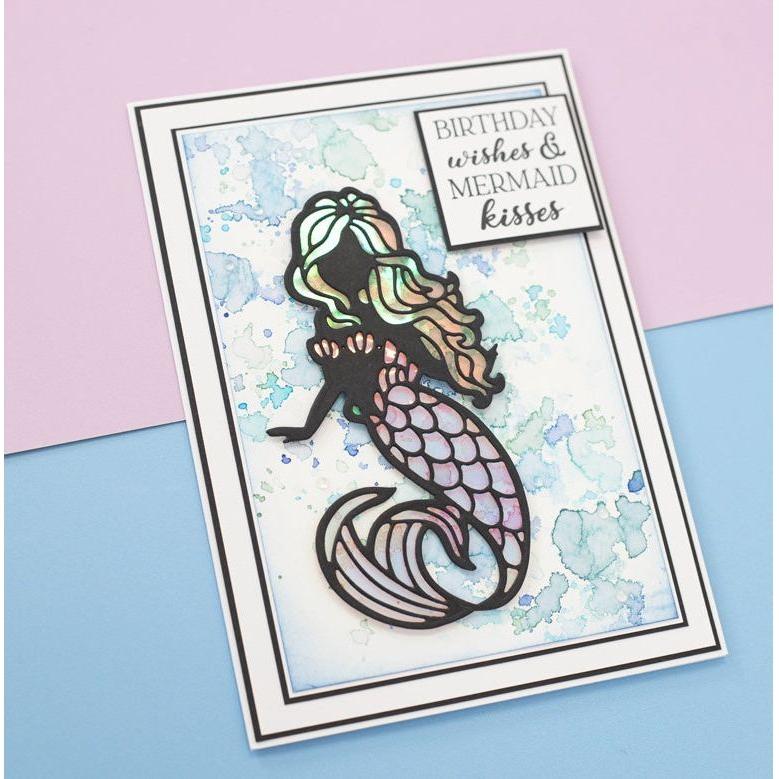 Crafter's Companion Enchanted Ocean Illusion Film s-eo-ilfi mermaid in the light