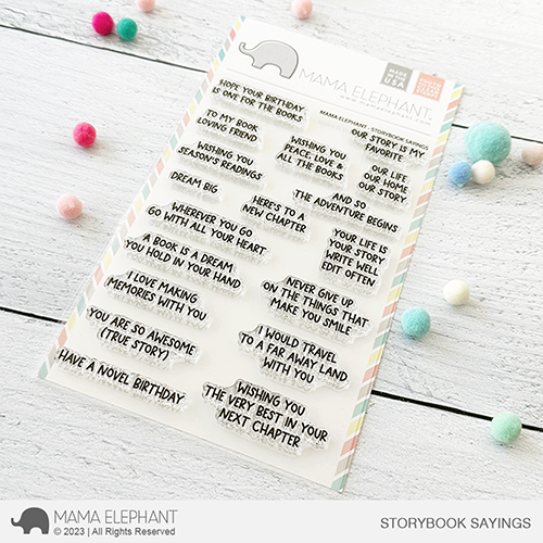 Mama Elephant Clear Stamps Storybook Sayings – Simon Says Stamp