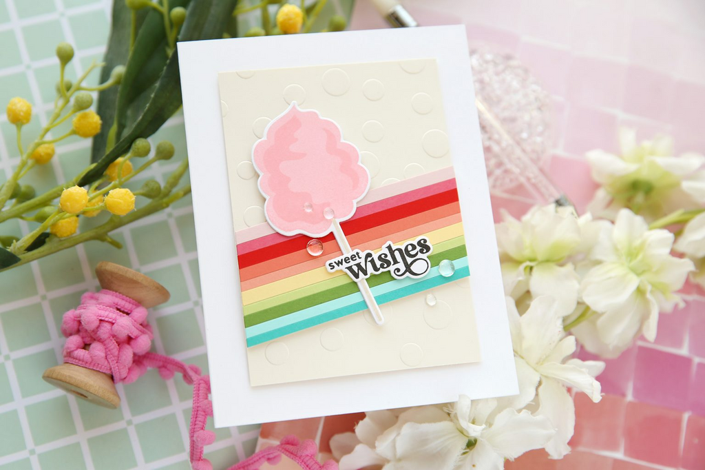 Simon Says Stamps and Dies Cotton Candy Wishes Birthday Card | color-code:ALT02