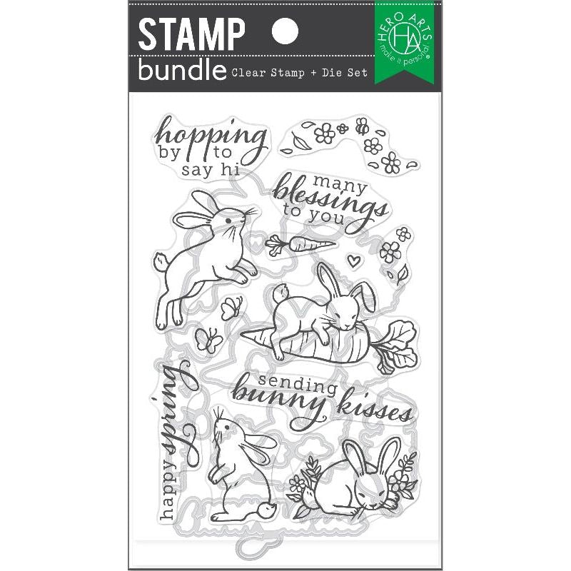 Hero arts 2025 jumping flower stamp