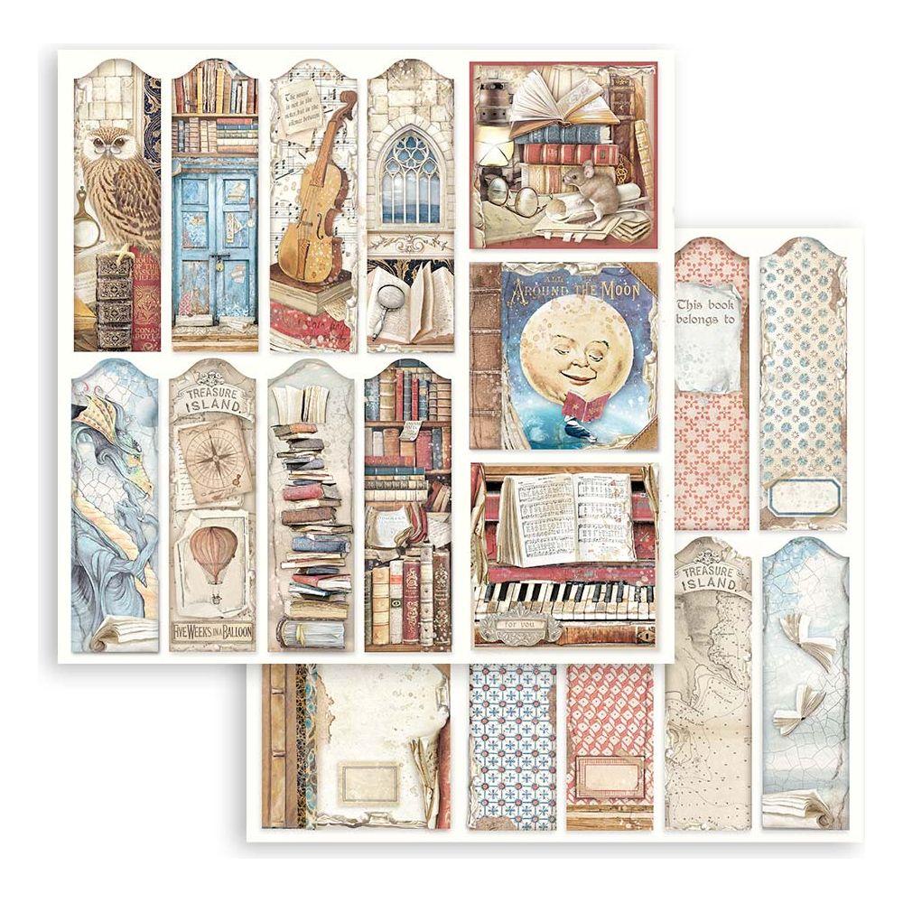 Stamperia Vintage Library 12 x 12 Paper sbbl132 page 11