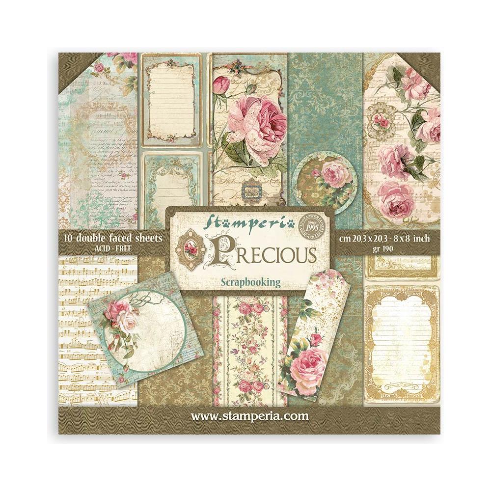 Vintage Floral Scrapbook Paper - Double Sided 8 x 8 Sheets: Flowers &  Roses Patterns, Antique Themed, Decorative Craft Paper, Scrapbooking, Junk