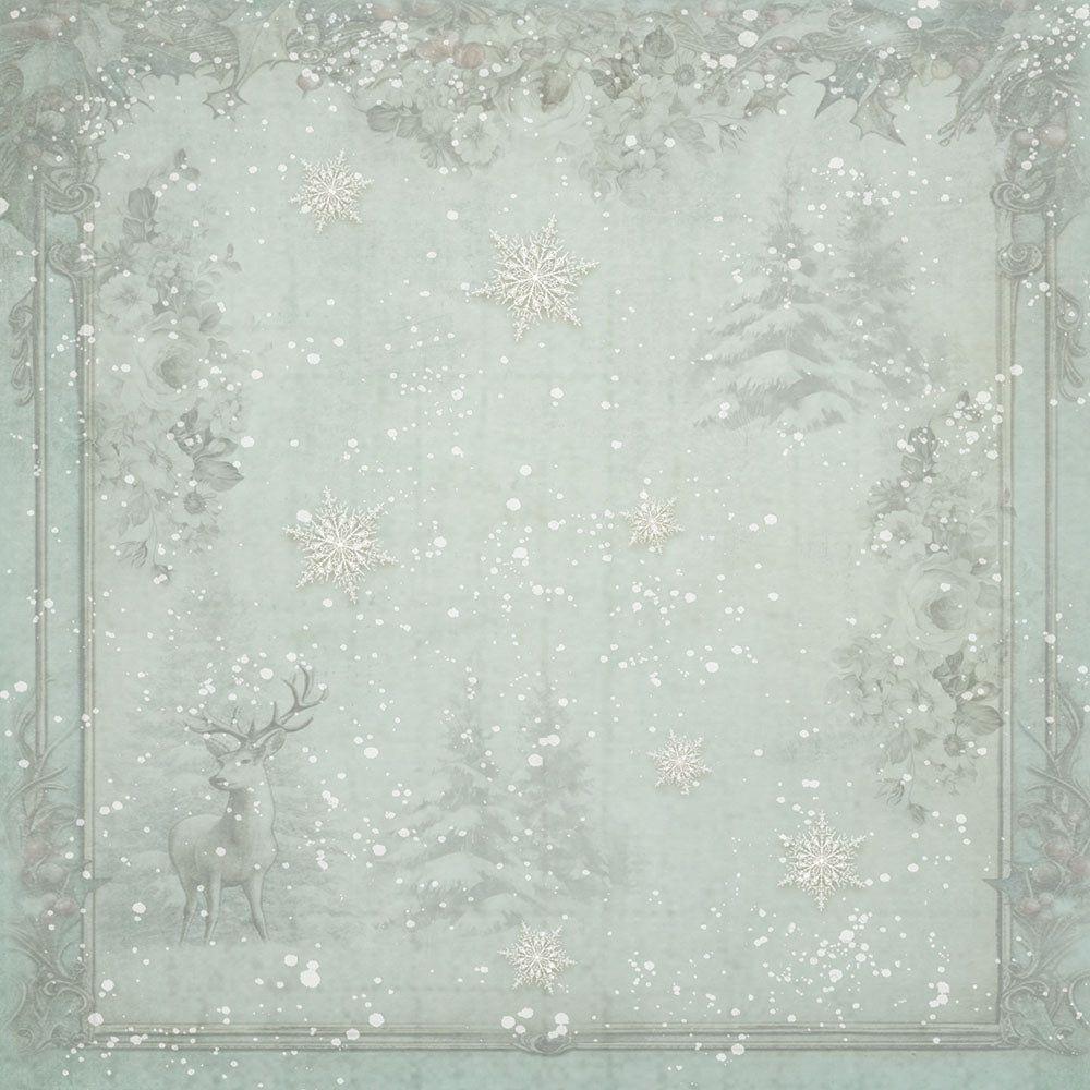 Crafter's Companion Christmas Rose 6 x 6 Vellum Pad s-cr-velpad6 Snowy Holiday Meadow