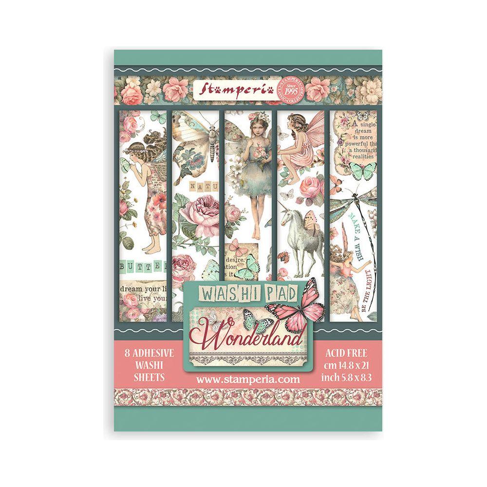 Stamperia Wonderland Washi Pad A5 sbw08