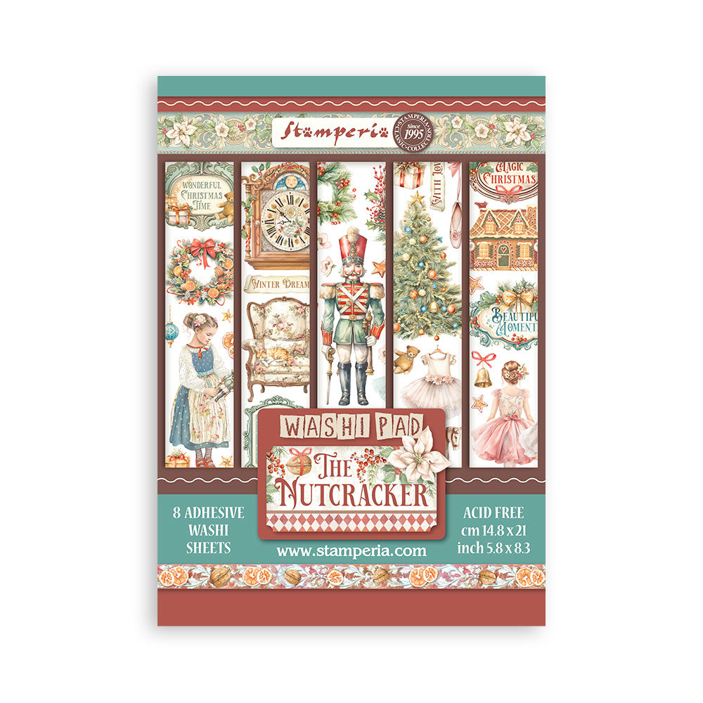 Stamperia The Nutcracker Washi Pad A5 sbw10