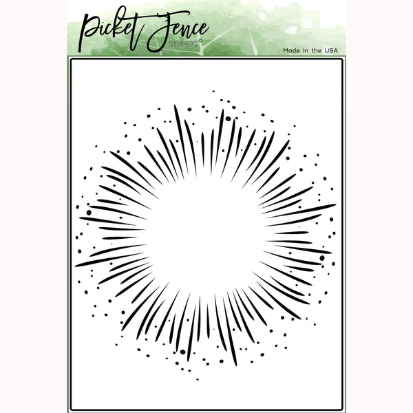 Slim Line Tall Christmas Tree Stencil – Picket Fence Studios