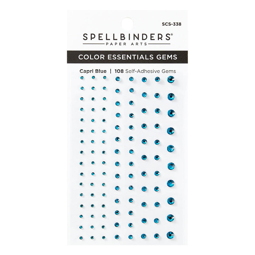 Spellbinders Capri Blue Color Essentials Gems scs-338 product image