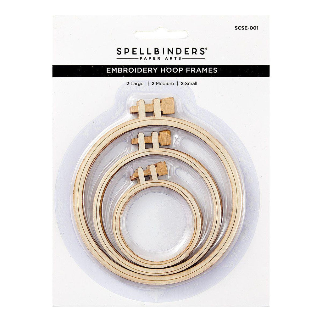 Spellbinders Embroidery Hoop Frames scse-001