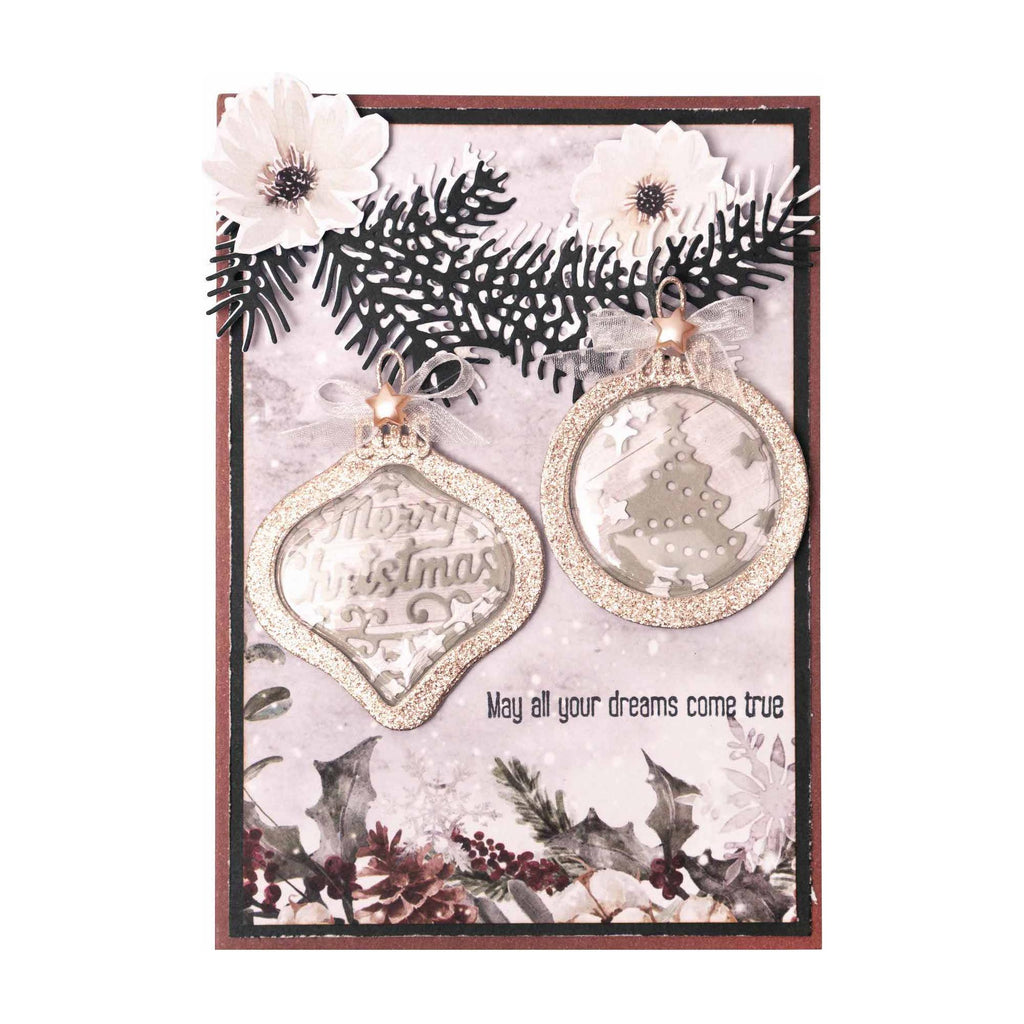 Studio Light Shaker Balls Essentials Dies sl-es-cd569 ornament card