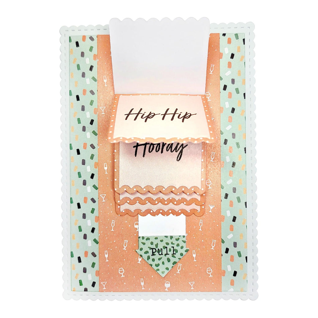 Studio Light Waterfall Effect Stamps & Dies Bundle hooray