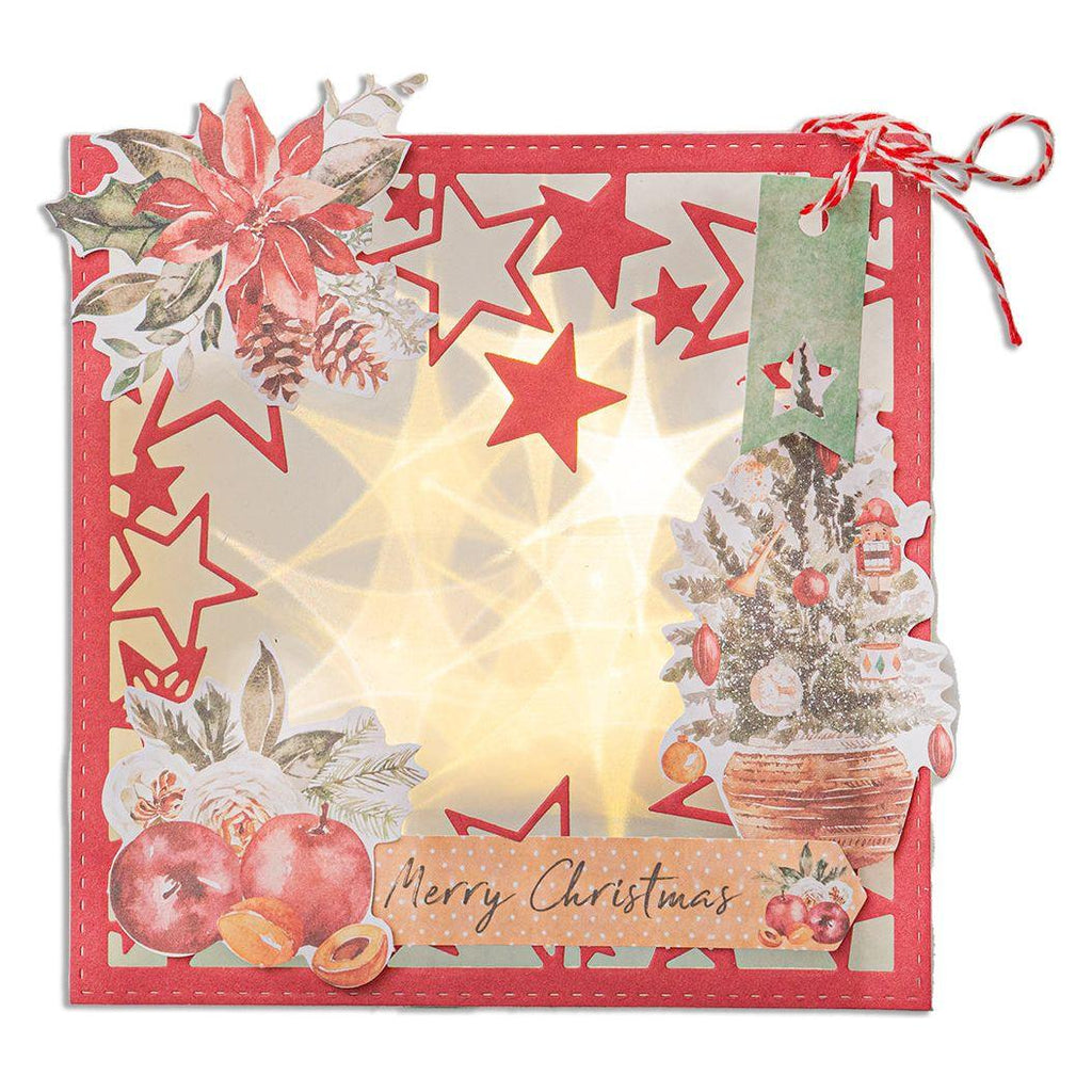 Studio Light Essentials Transparent Star Foil sl-es-foil02 christmas