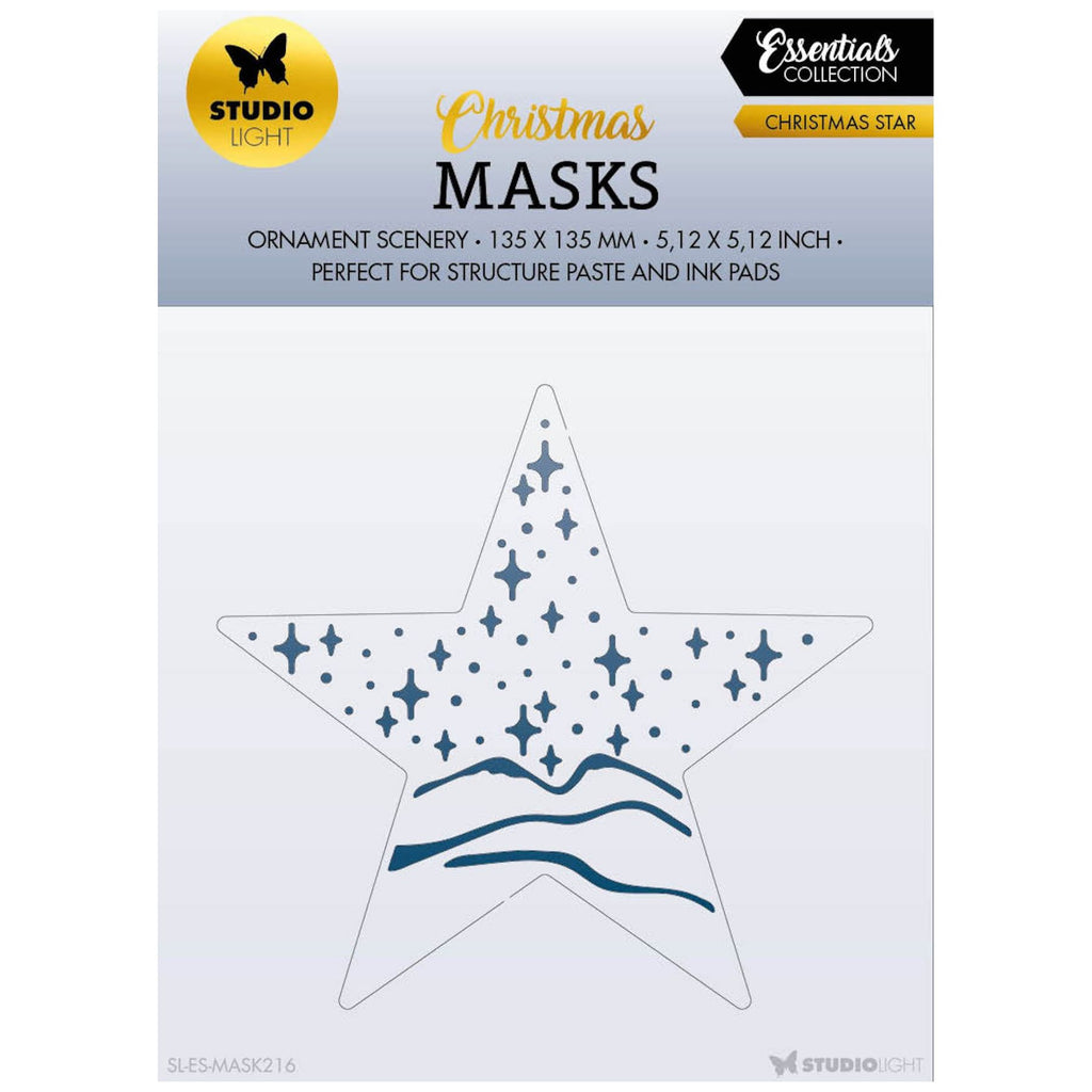 Studio Light Christmas Star Essentials Mask sl-es-mask216