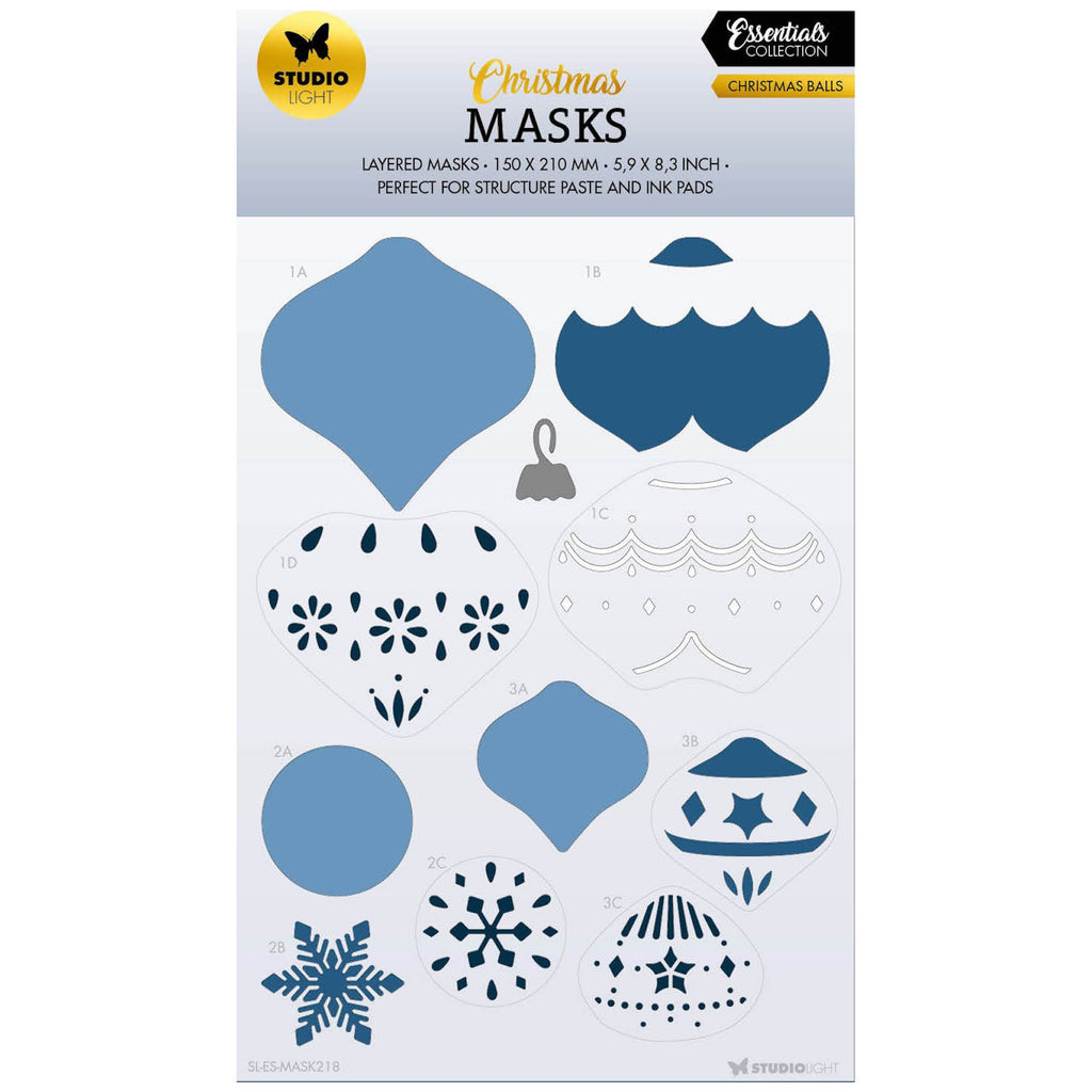 Studio Light Christmas Balls Essentials Mask sl-es-mask218