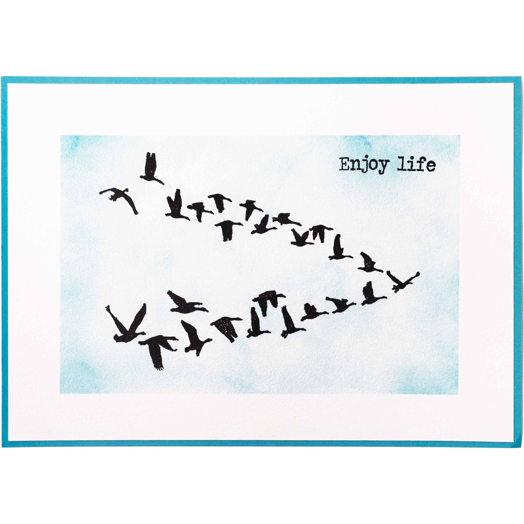 Studio Light Birds Essentials Clear Stamp sl-es-stamp497 enjoy life