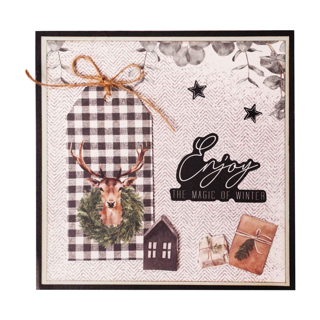 Studio Light Christmas & Everyday Sticker Block sl-es-stic12 enjoy card