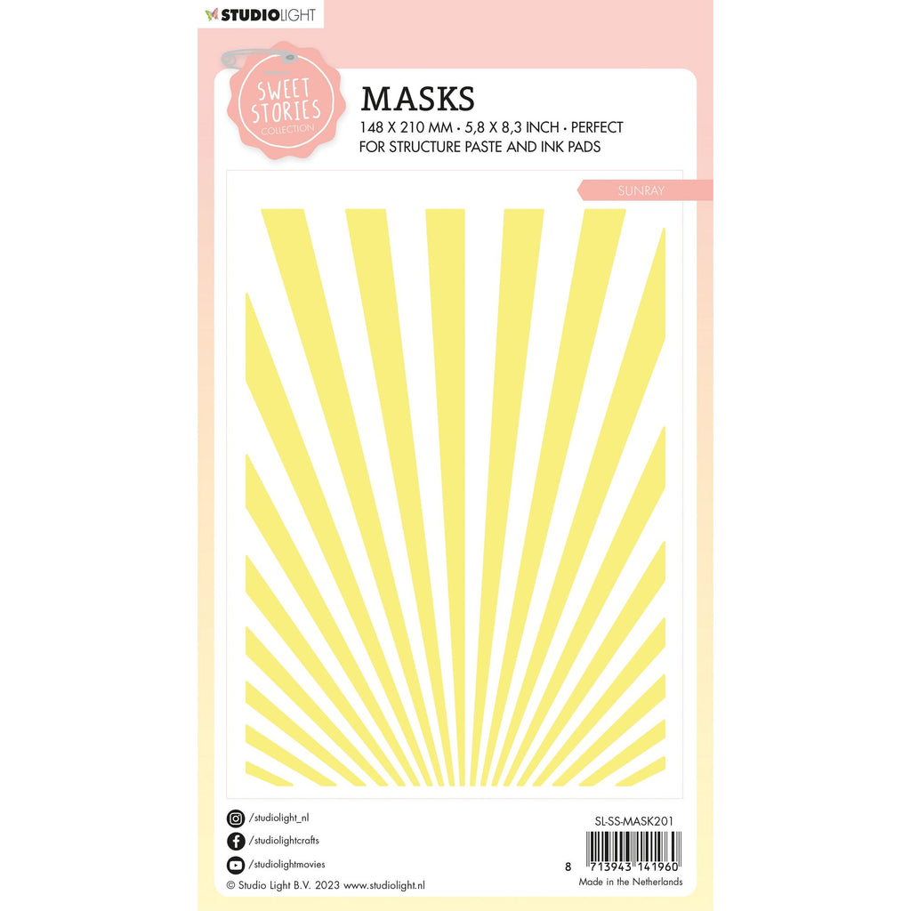 Studio Light Sunray Stencil sl-ss-mask201 package back