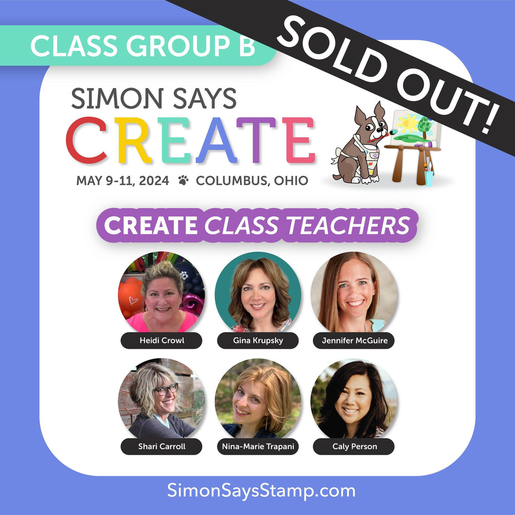 Simon Says CREATE 2024 Student Ticket GROUP B Sold Out B