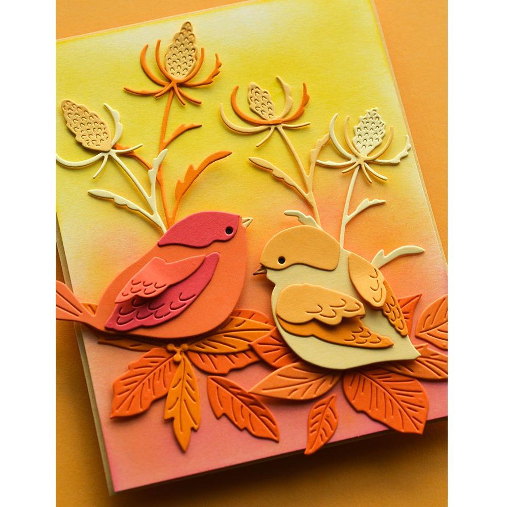 Memory Box Sunrise 6x6 Paper Pack sp1013 birds