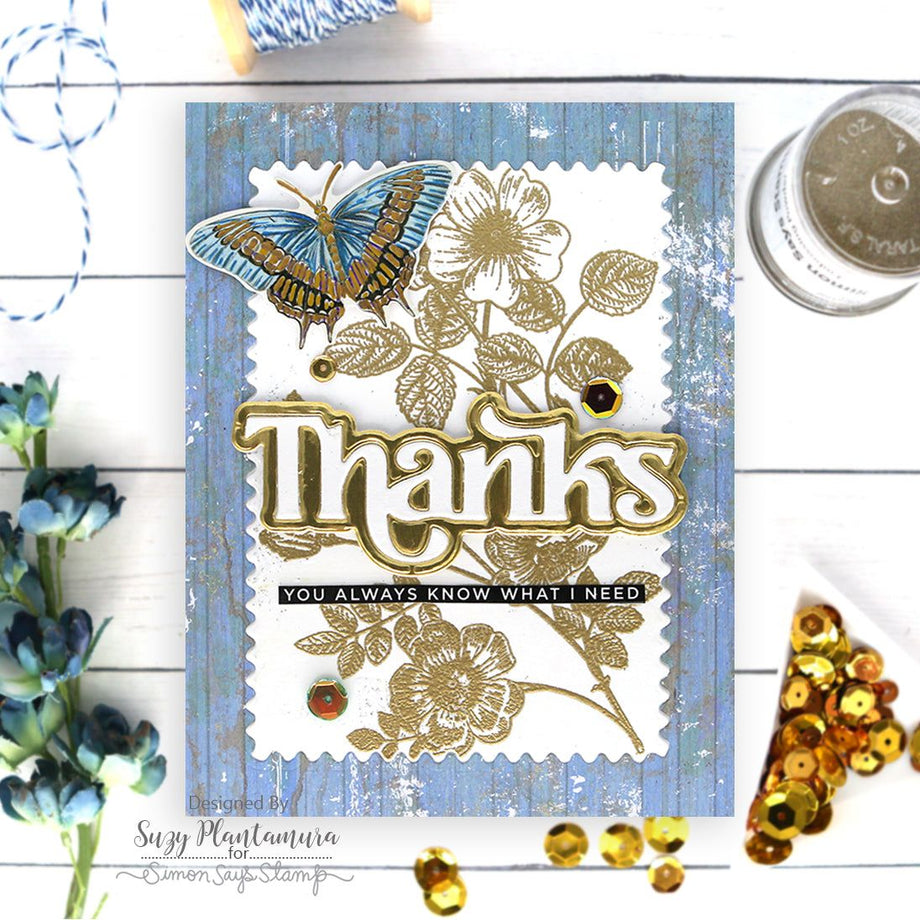 CZ Design EXTRA LARGE THANK YOU Wafer Dies czd90 – Simon Says Stamp