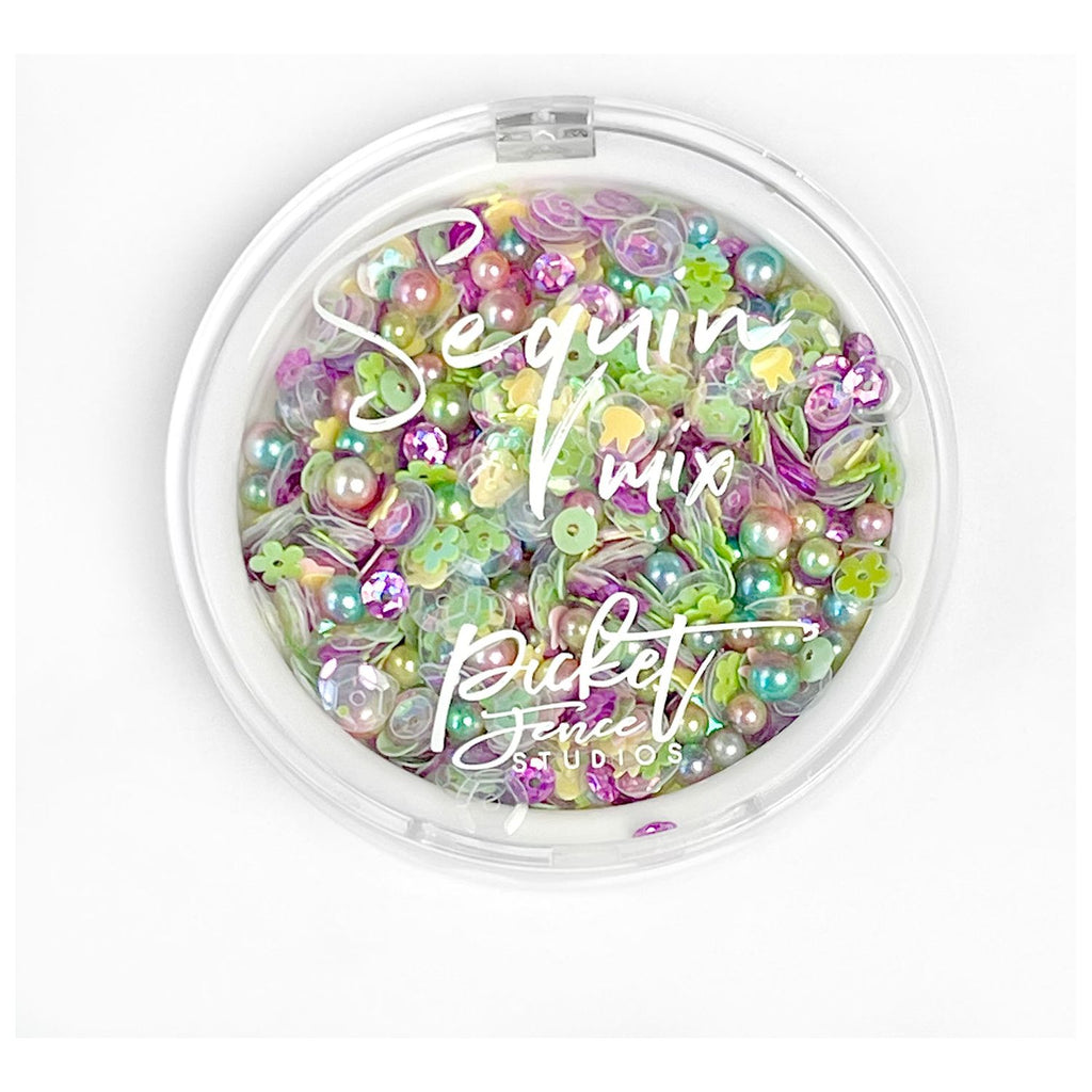 Picket Fence Studios Spring Has Sprung Sequin Mix Plus sqc-199 case