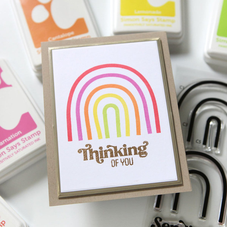 Thank You Stamp. Simple Modern Thank You Rubber Stamp. Stamp For Packa –  Print Smitten Paper Co