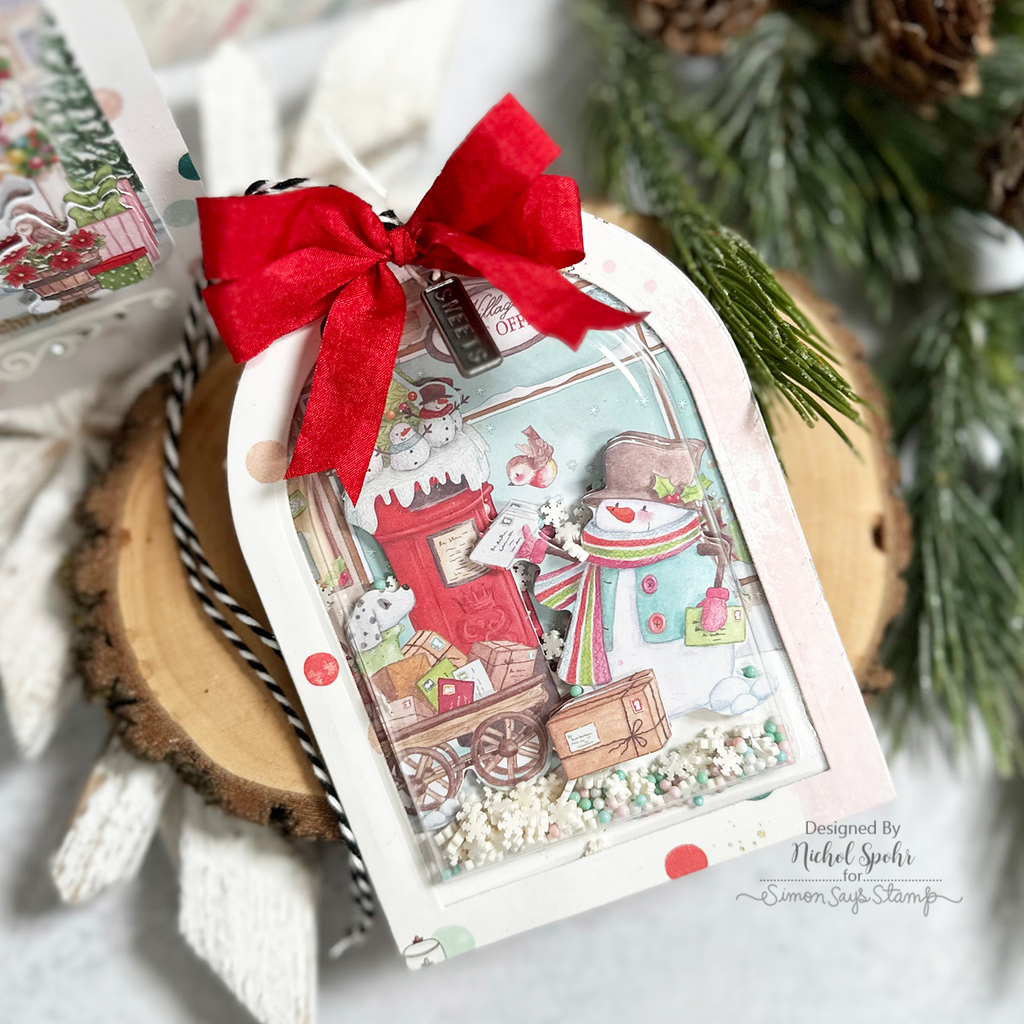 Simon Says Stamp Card Kit of the Month November 2024 Christmas Cheer ck1124 Christmas Tag| color-code:ALT20