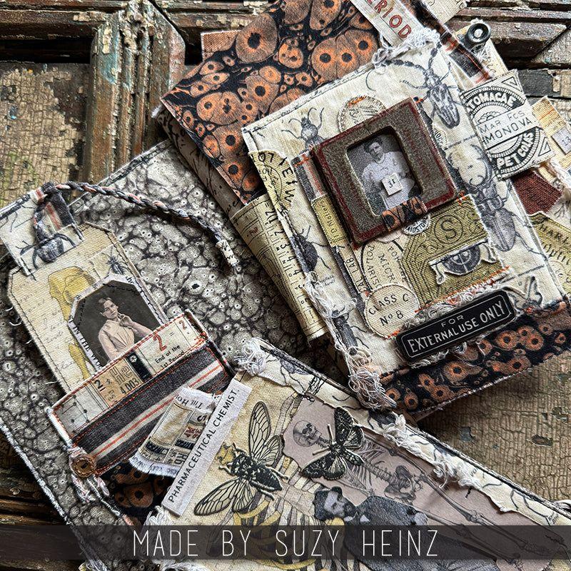 Tim Holtz Eclectic Elements Laboratory Fabric By The Yard Tattered