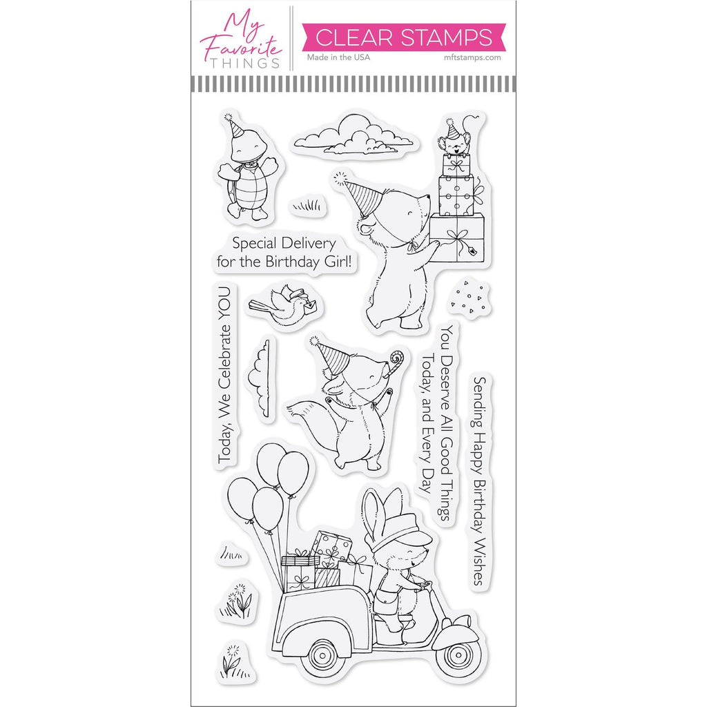 My Favorite Things Special Delivery Clear Stamps sy71