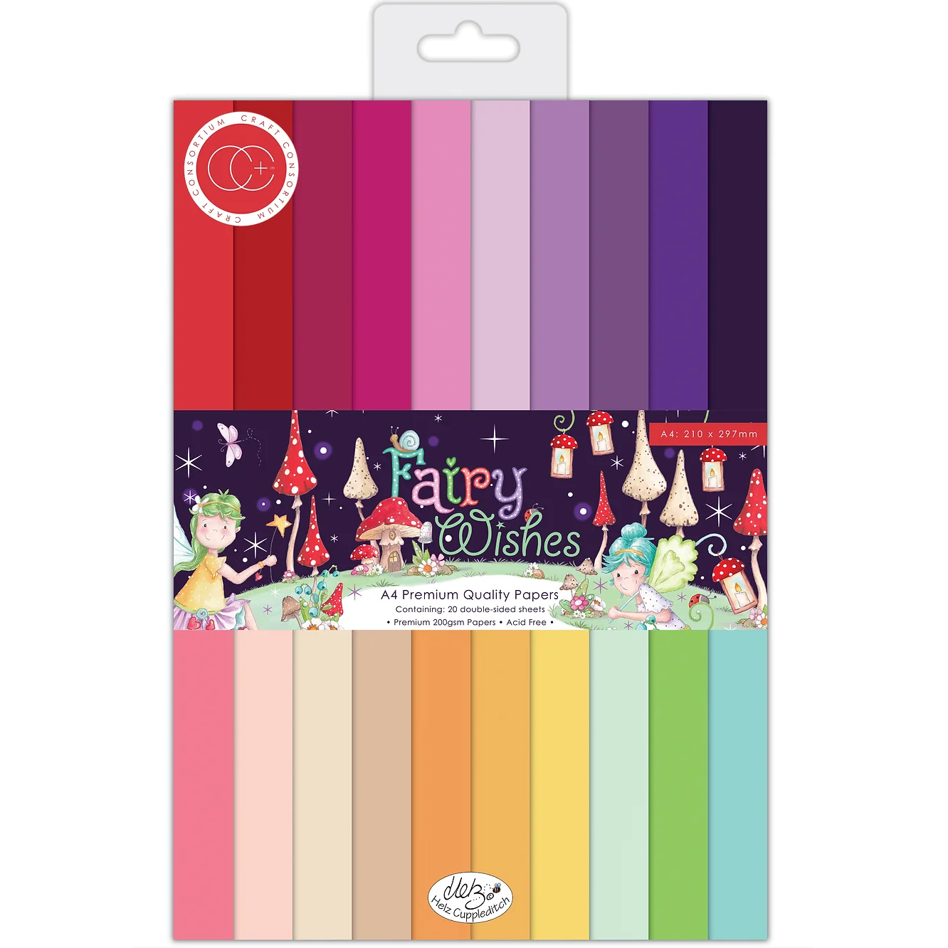 Paper Wishes  Foiled Kraft Cardstock Selection