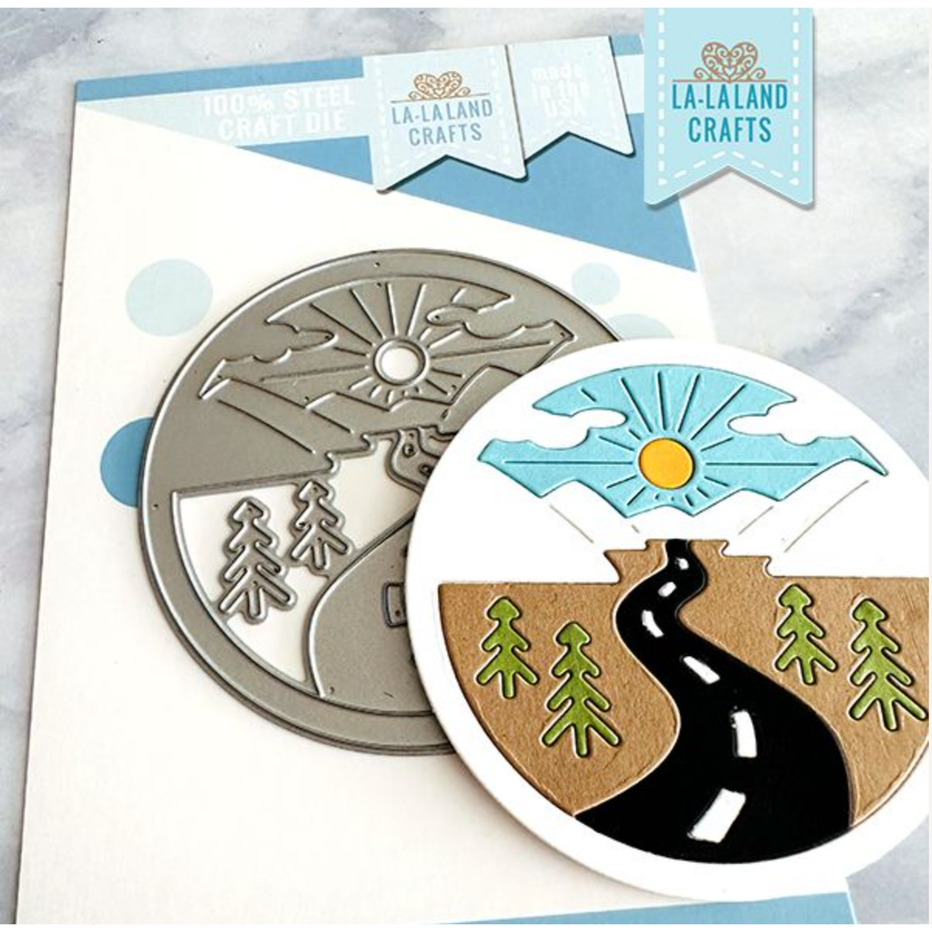 La-La Land Crafts Scenic Circle Die 8768