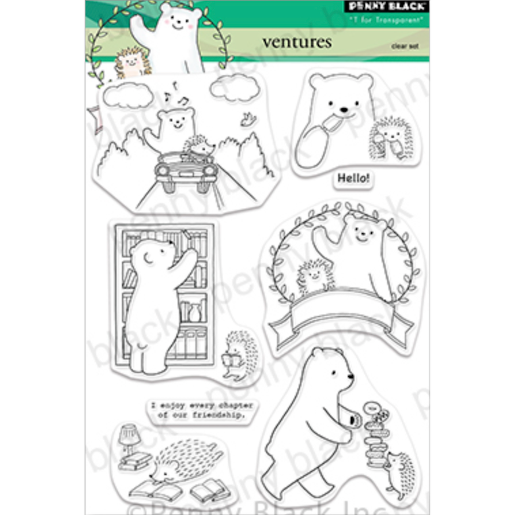 Penny Black Clear Stamps Ventures 30-970