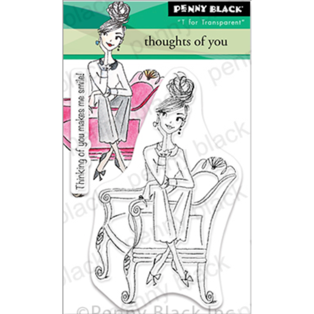 Penny Black Clear Stamps Thoughts of You 30-964