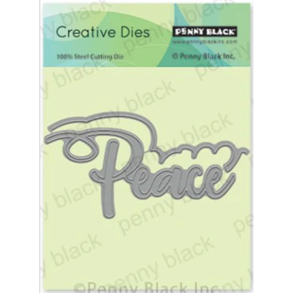 Penny Black PEACE EDGER Thin Metal Creative Die 51-746