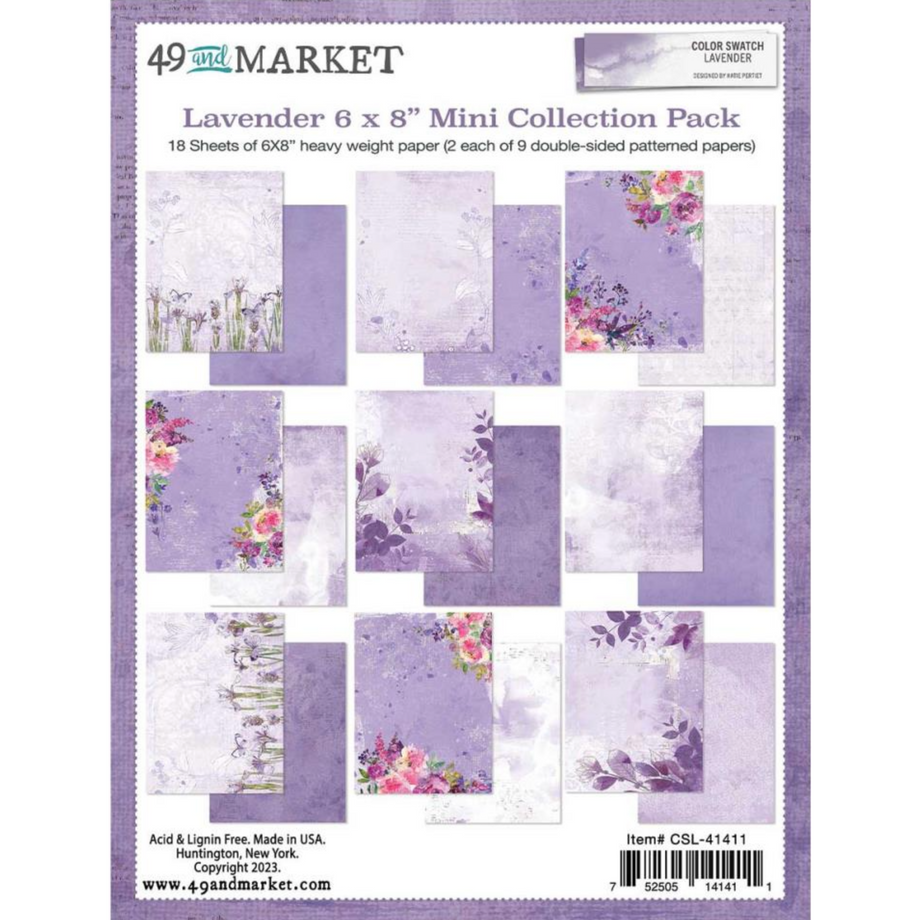 49 & Market Color Swatch Blossom 12 x 12 Paper 4