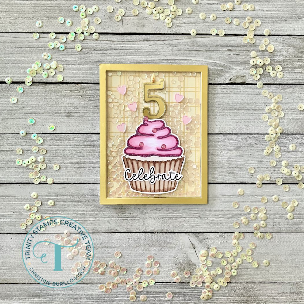 Trinity Stamps Scripty Birthday Die Set Tmd-030