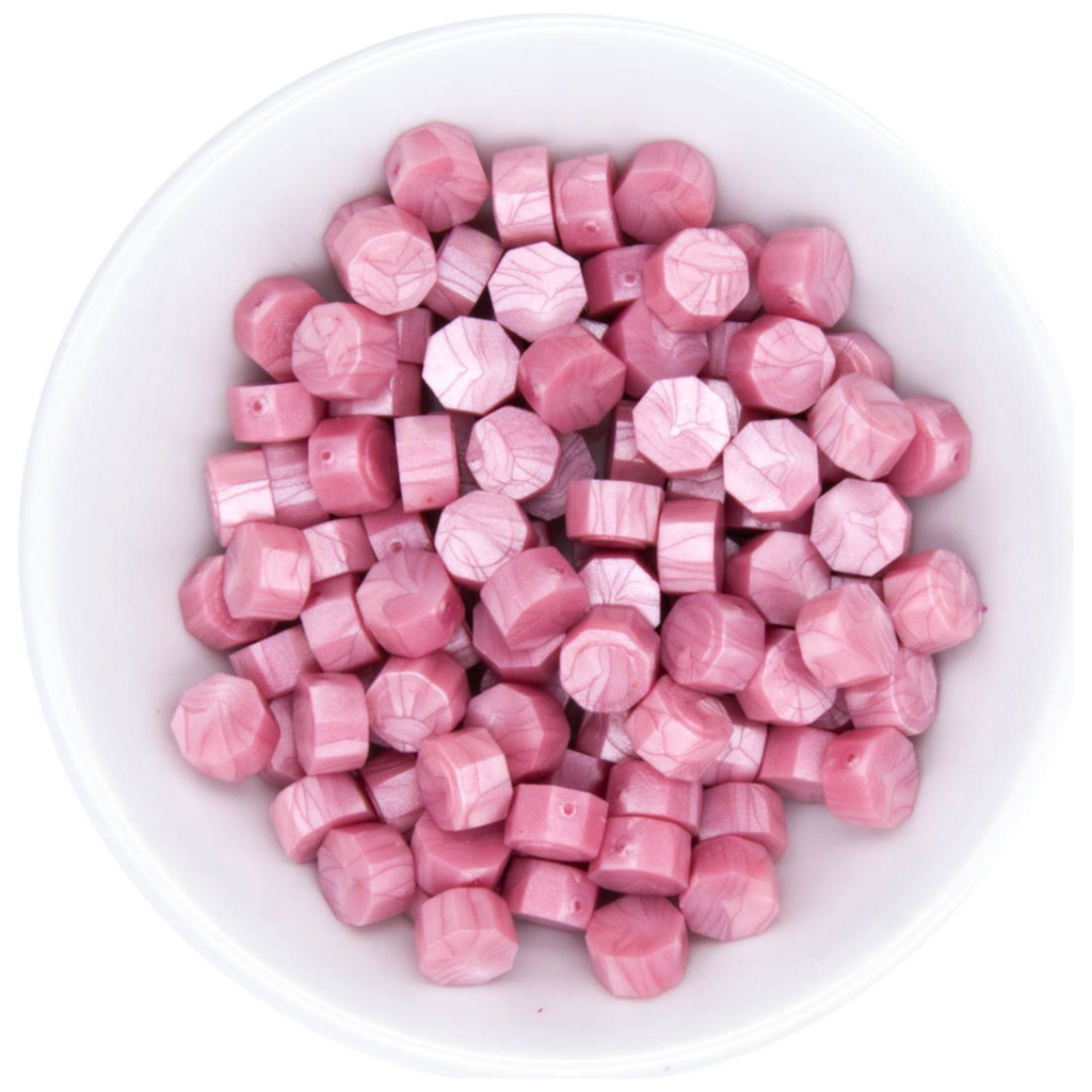 WS-078 Spellbinders Pink Damask Wax Beads