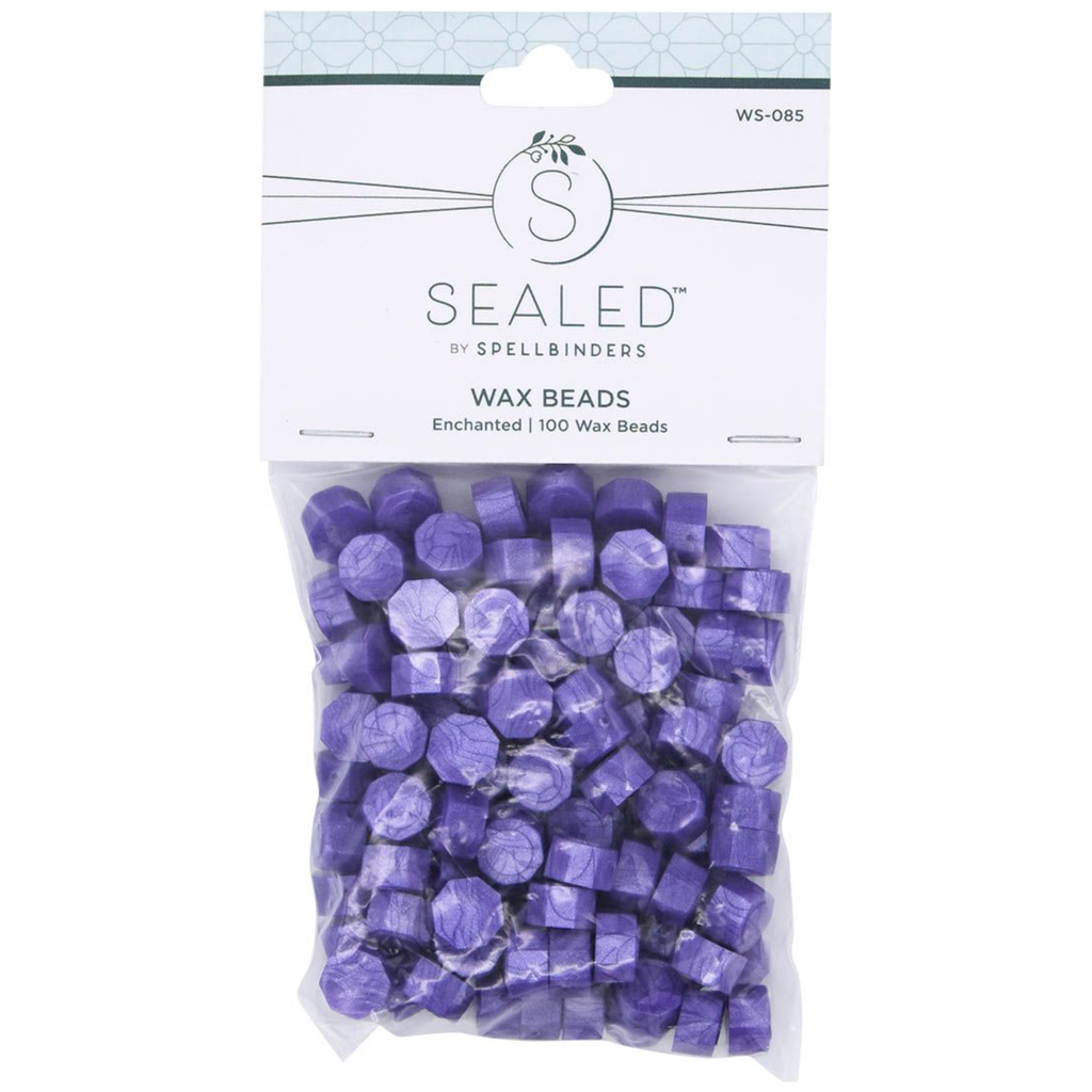 WS-085 Spellbinders Enchanted Wax Beads Purple