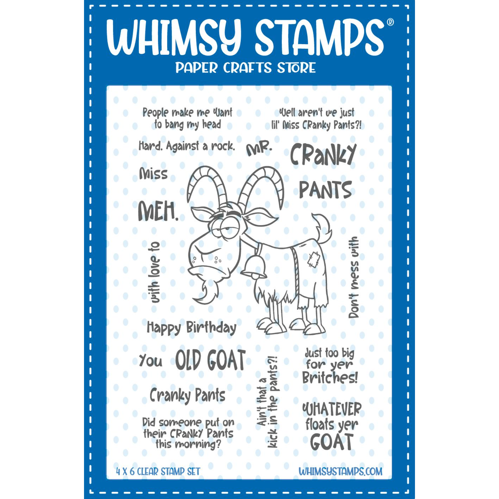 Moose't Wonderful Clear Stamps– Whimsy Stamps