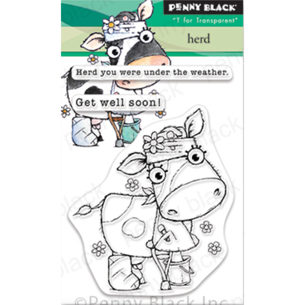 Penny Black Clear Stamps Herd 30-990