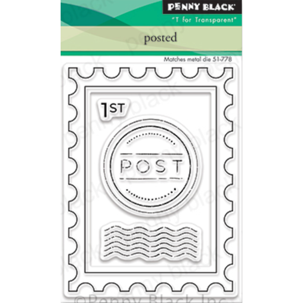 Penny Black Clear Stamps Posted 30-985