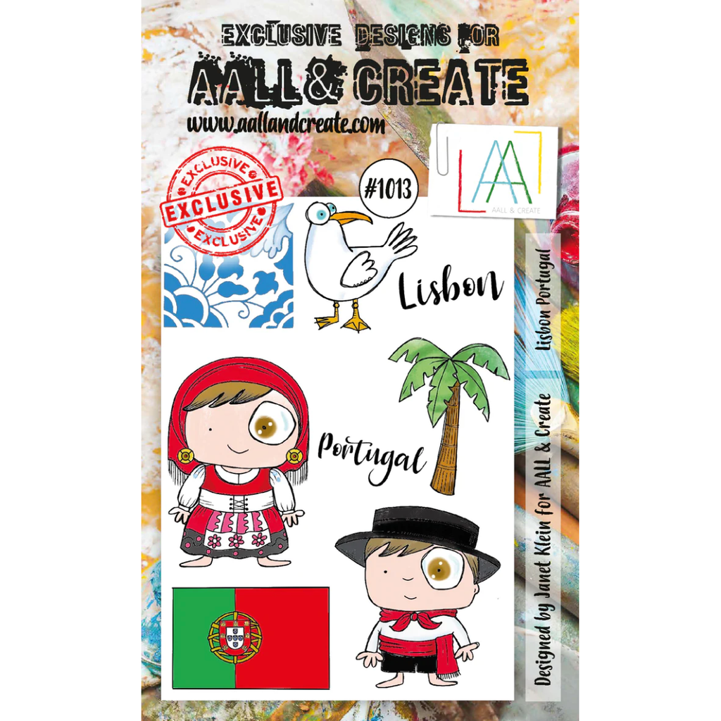 AALL & Create Lisbon Portugal A6 Clear Stamps aall1013