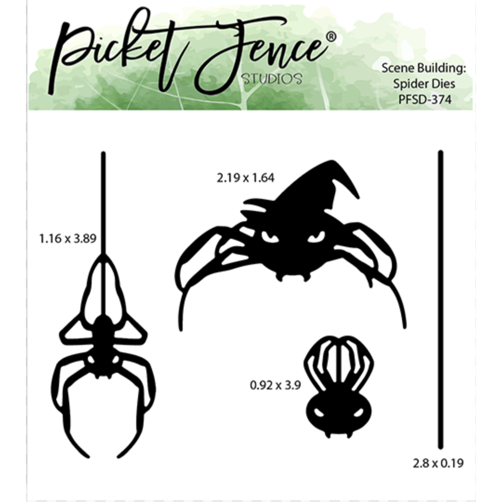 Picket Fence Studios Scene Building Spider Dies pfsd-374