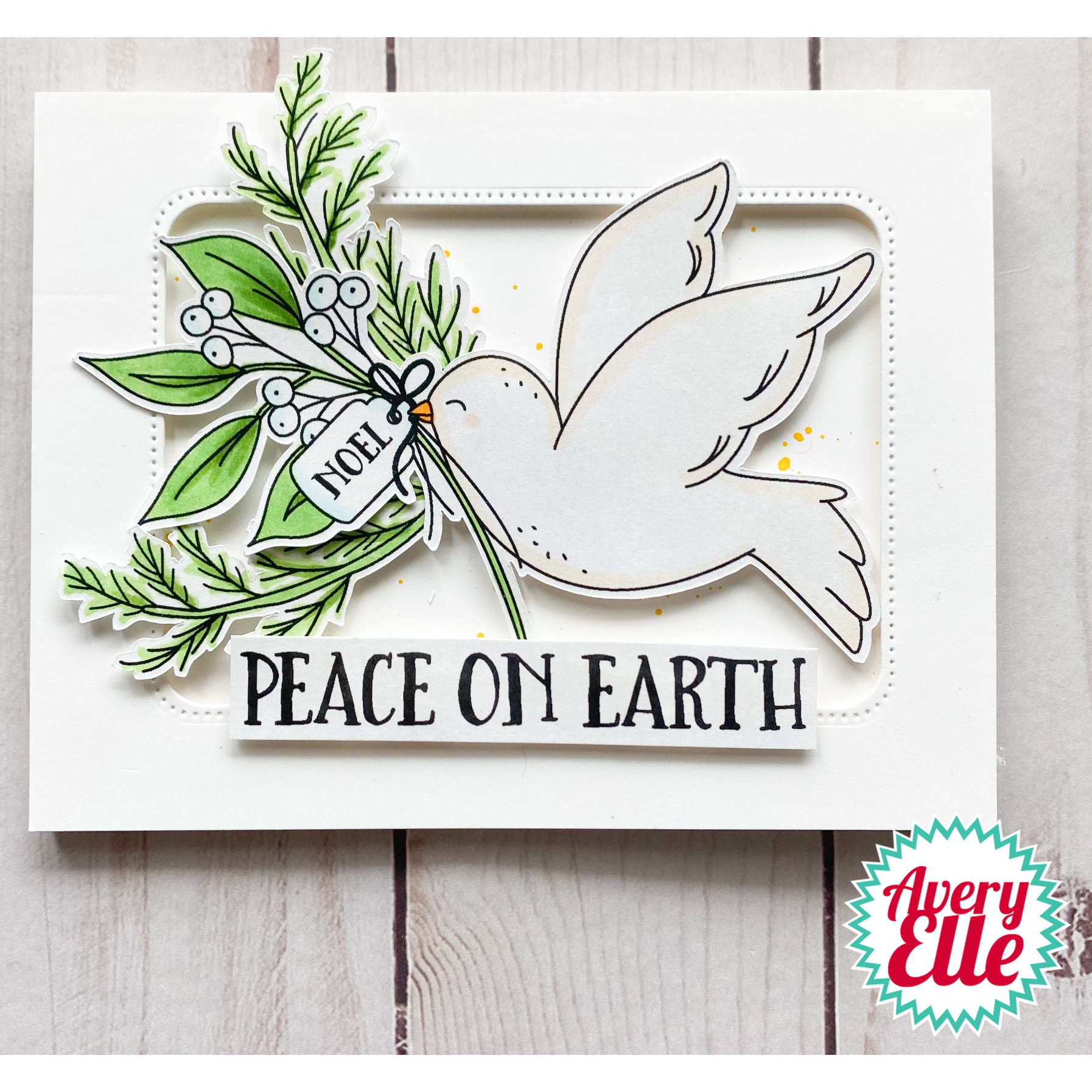 Avery Elle Steel Dies Peace on Earth D-23-30 – Simon Says Stamp