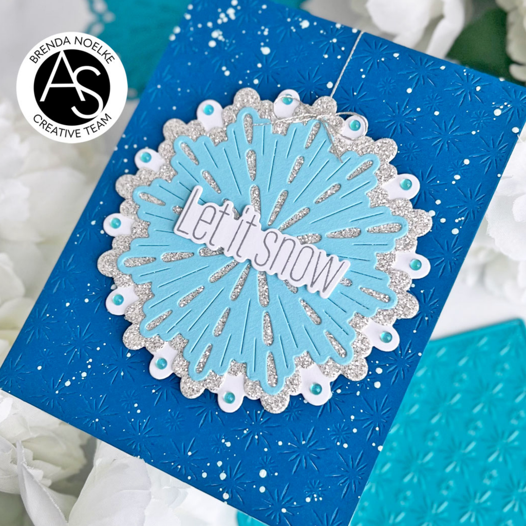 Alex Syberia Designs Snowflake Layering Die asdd100 Let It Snow