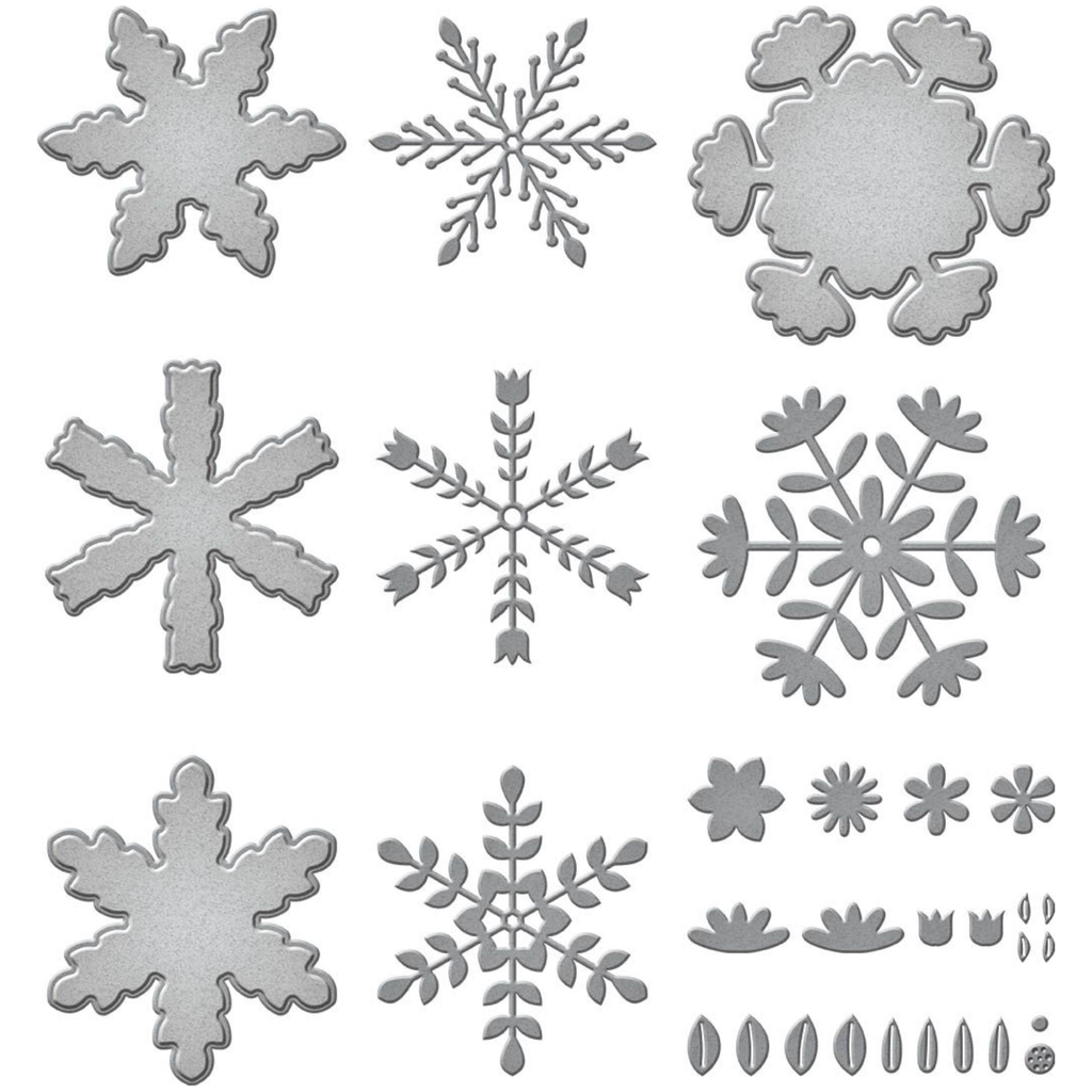 S5-594 Spellbinders Delicate Snowflakes Etched Dies