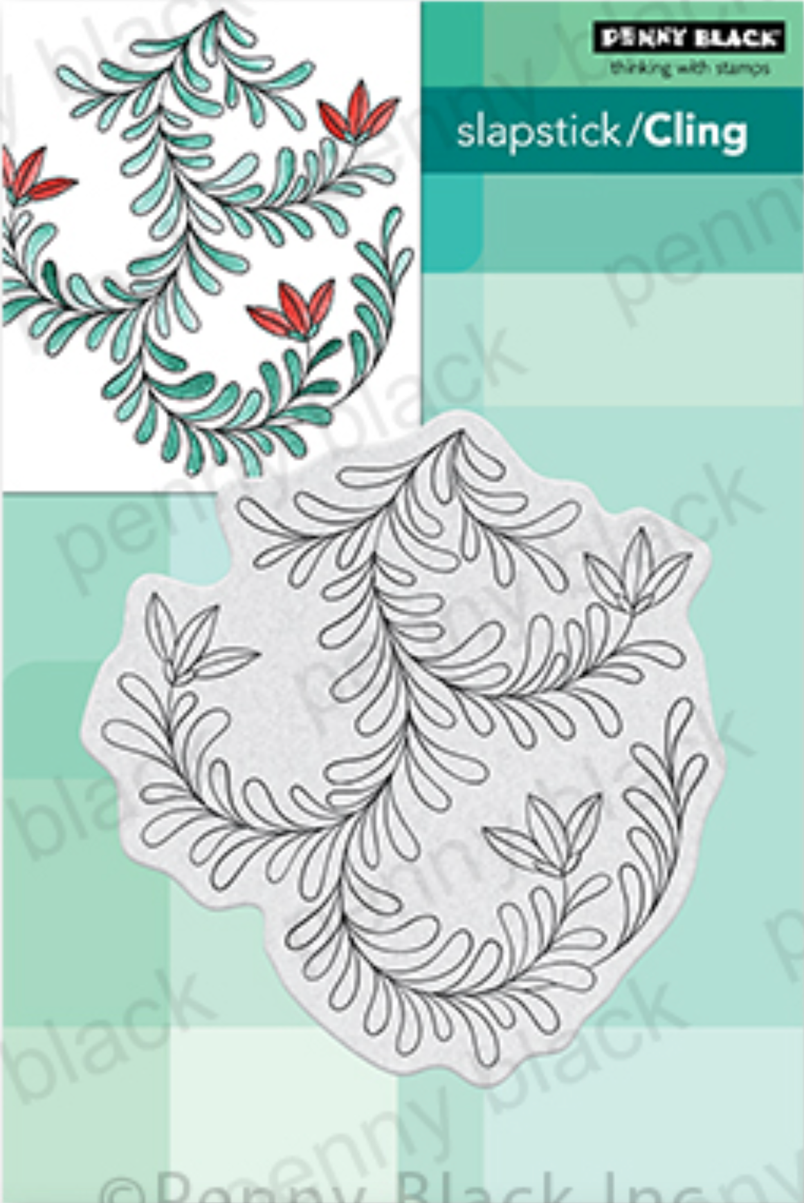 Penny Black Cling Rubber Stamp 5