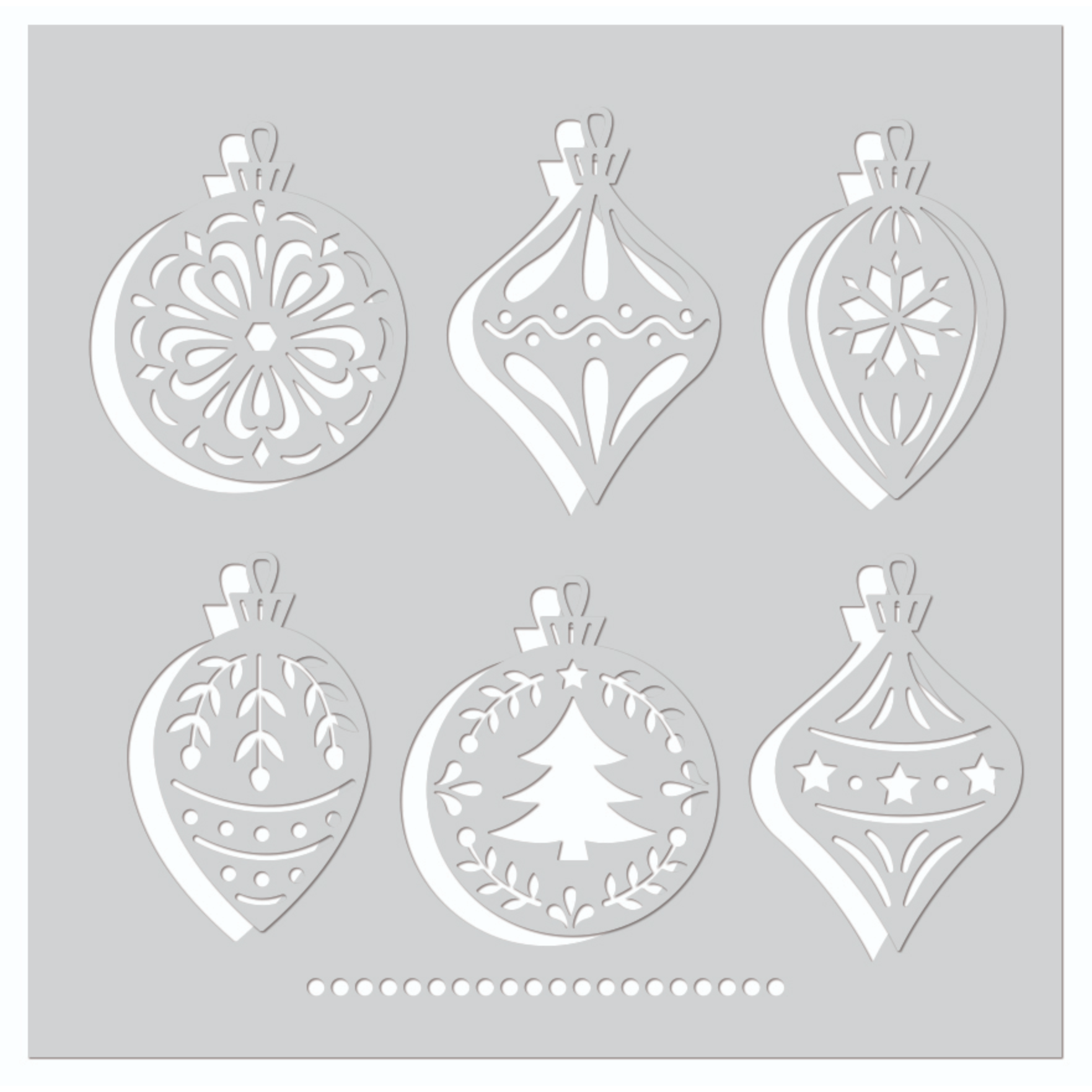 Hero Arts Stencil Color Layering Pop-Out Ornament