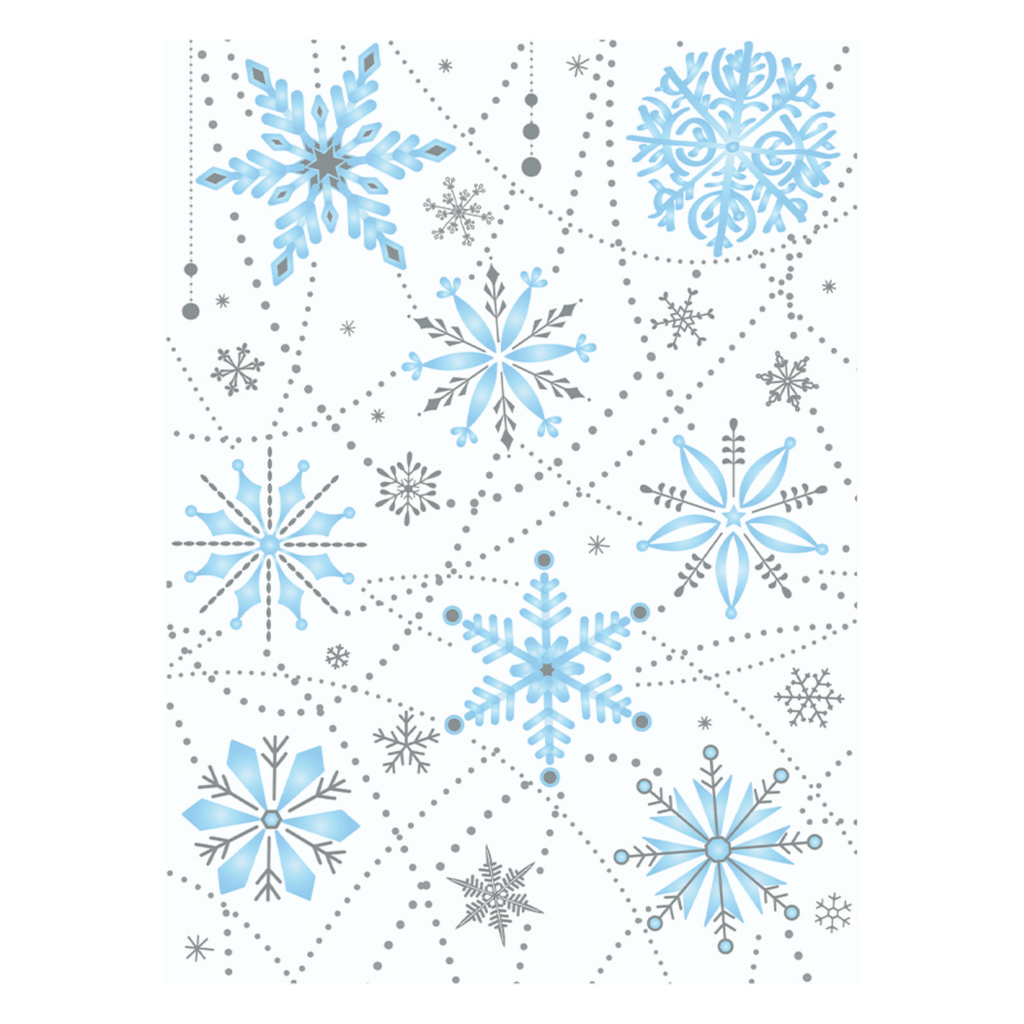 Hero Arts Snowflake Hero Transfers Rub Ons rt115