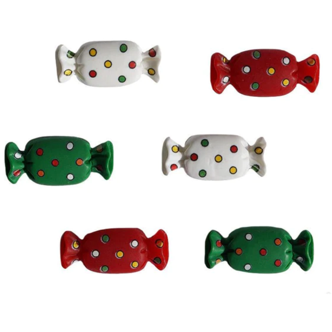 Buttons Galore and More - Flatbackz Collection - Embellishments - Christmas Candy